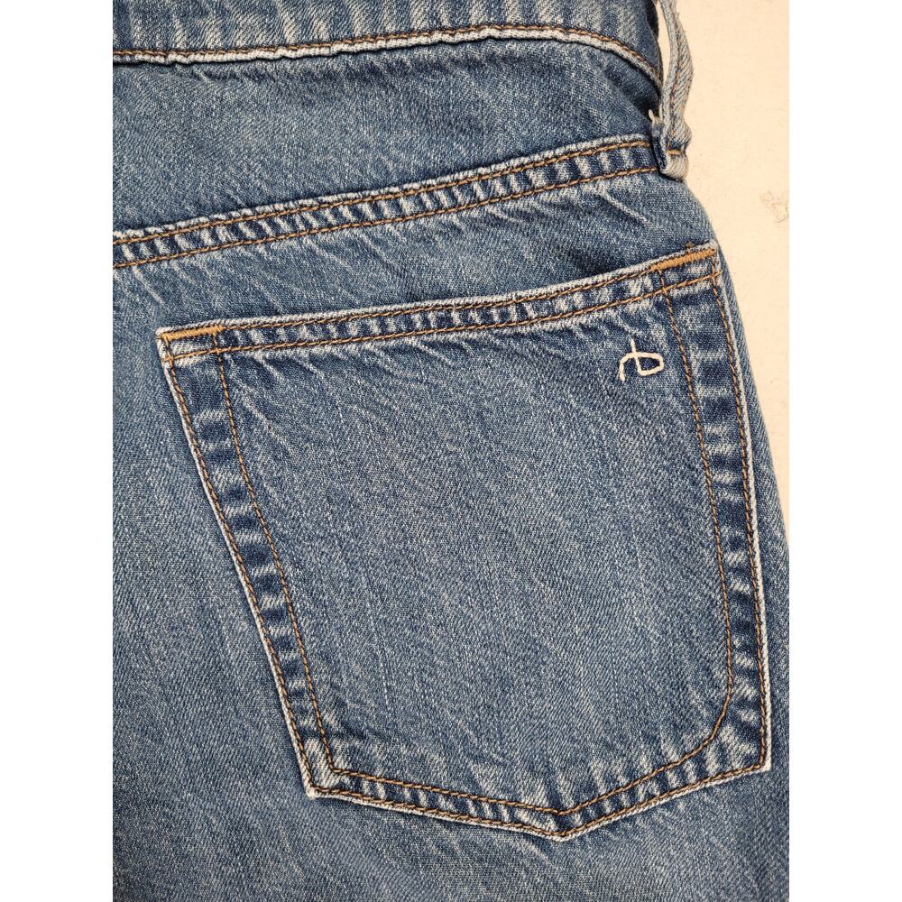 rag & bone Lori Mid-rise Crop Medium Wash Jeans Women's Sz 26 - Picture 6 of 9